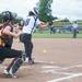 Pioneer's Sydney Heinrish bunts the ball during the second inning of the district finals against Dexter, June 1.
Courtney Sacco I AnnArbor.com 